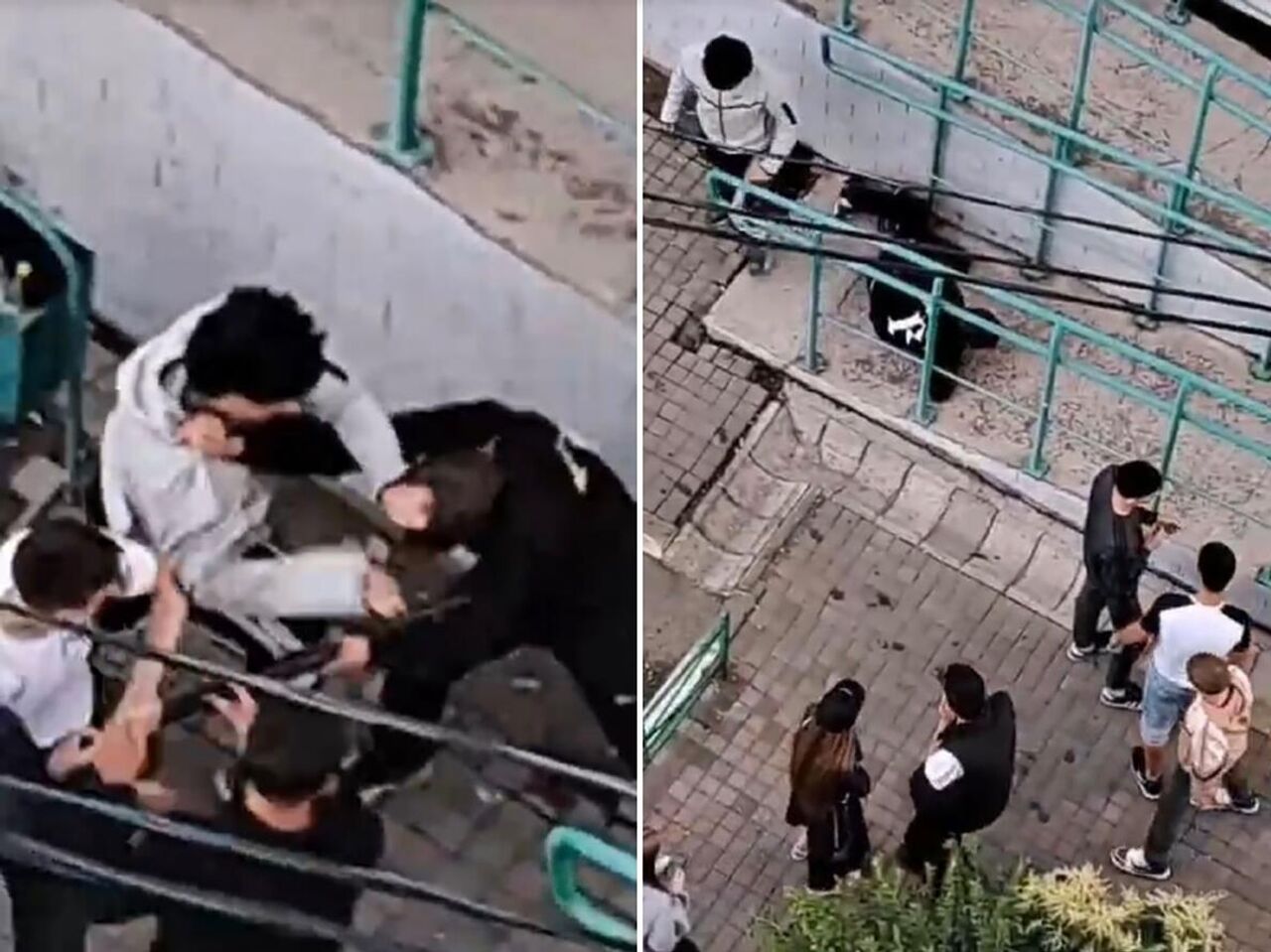 драка школьниц 