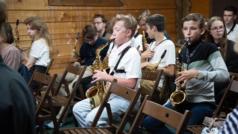 В международном лагере саксофонистов BAIKAL SAX 