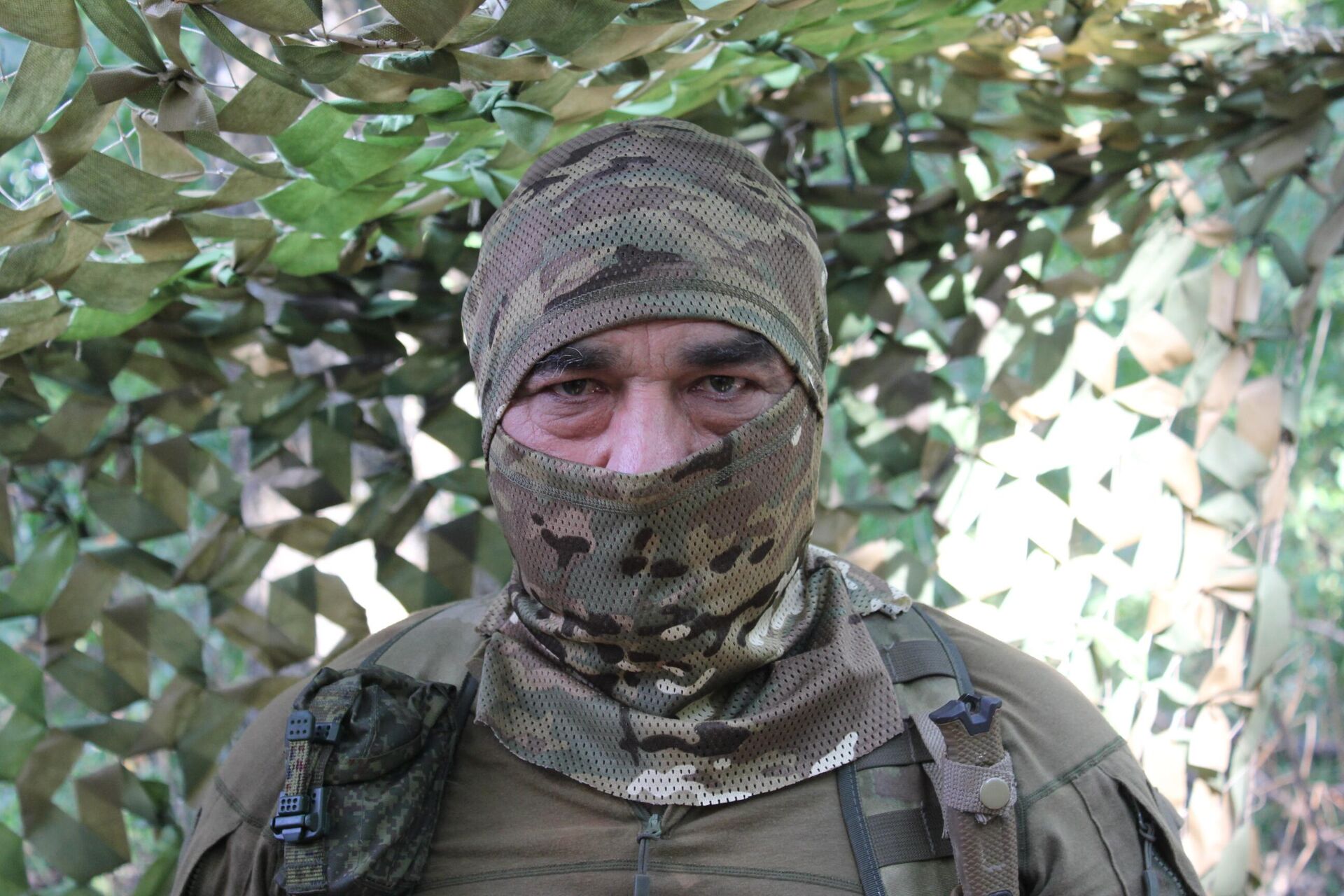 Боец с позывным Сэм Боец с позывным Сэм