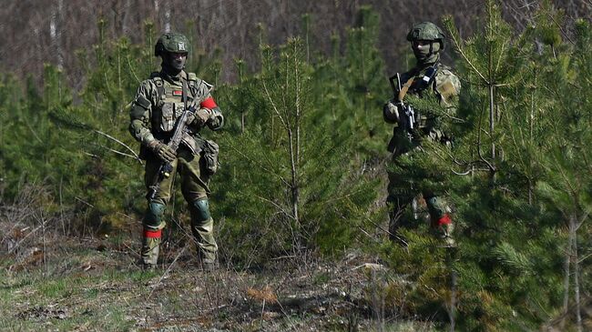 Военнослужащие в Белоруссии