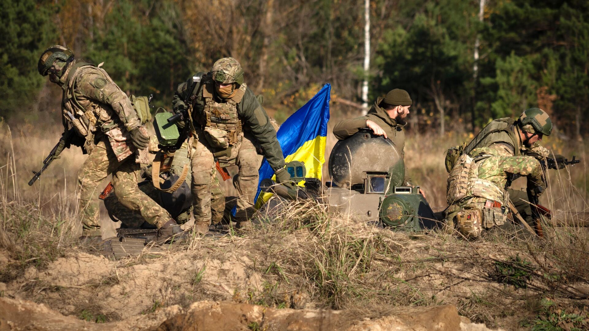 Украинские военные - РИА Новости, 1920, 02.09.2024