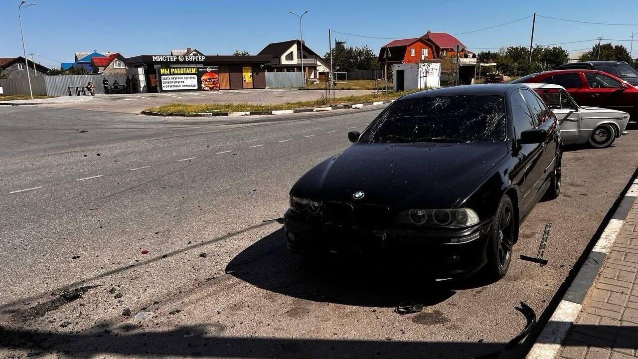 Последствия атаки ВСУ в посёлке Октябрьский Белгородского района. 20 августа 2024 - РИА Новости, 1920, 20.08.2024