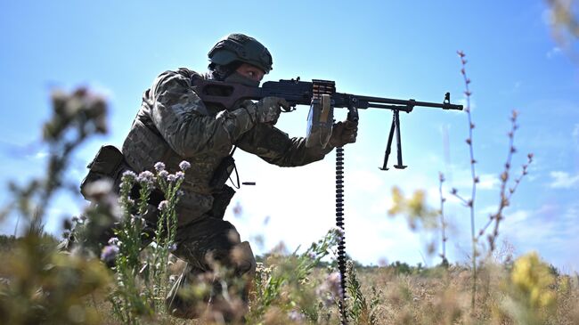 Российский военнослужащий