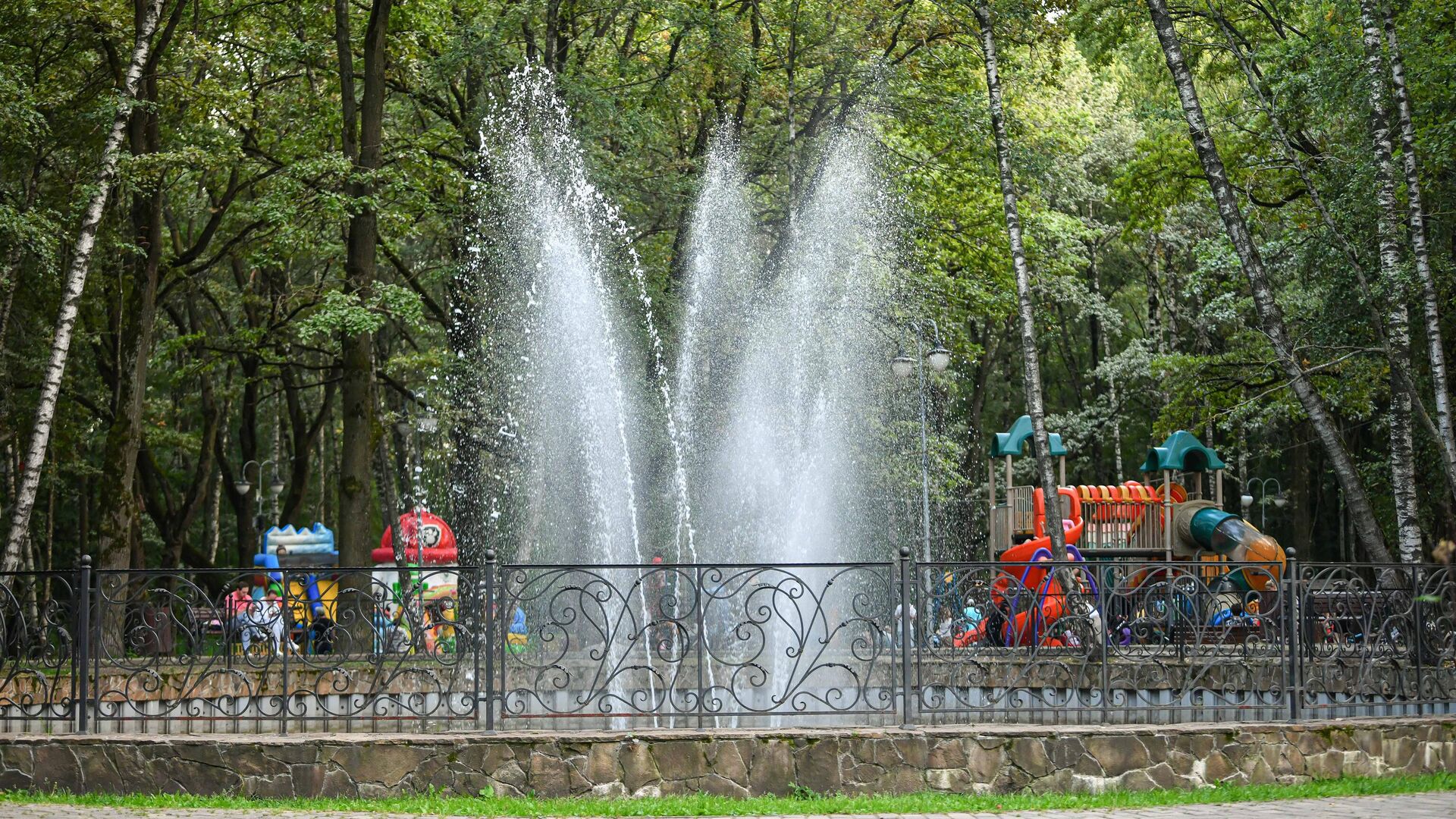 Парк Дубки в Химках - РИА Новости, 1920, 23.08.2024