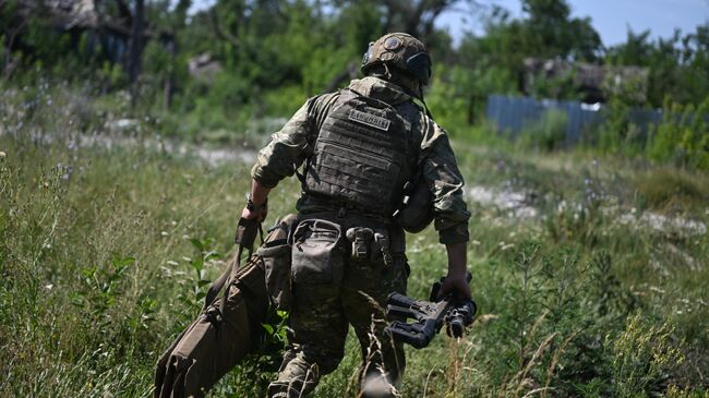 Военный ВС РФ в зоне СВО