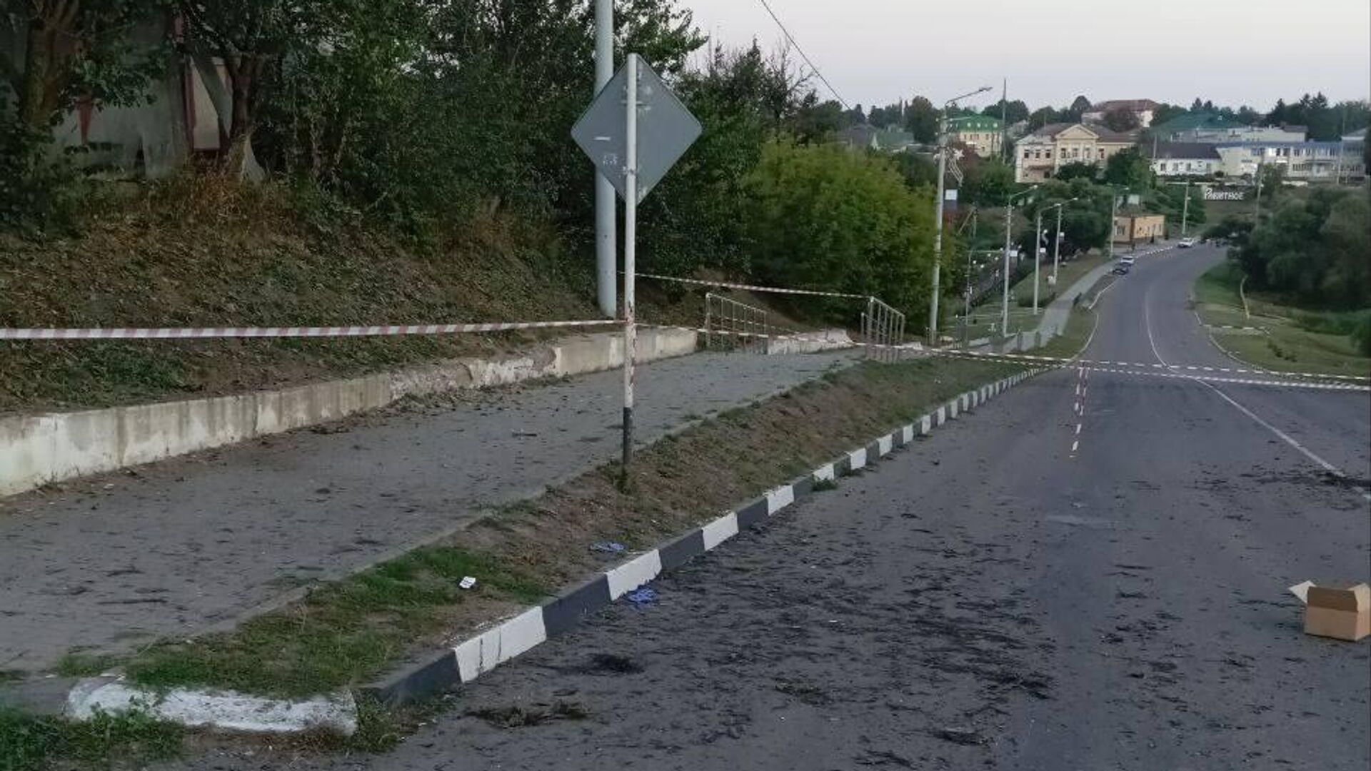 Последствия обстрела Ракитянского района в Белгородской области со стороны ВСУ - РИА Новости, 1920, 25.08.2024