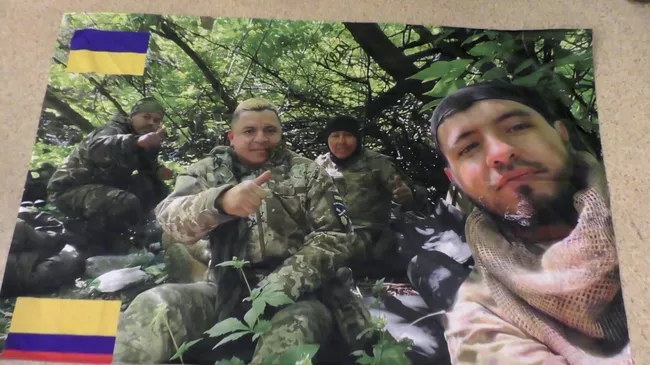 Фото колумбийских наемников, воевавших на стороне ВСУ