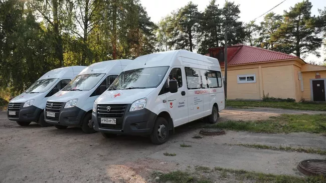  Территория Борисоглебской районной больницы в Ярославской области