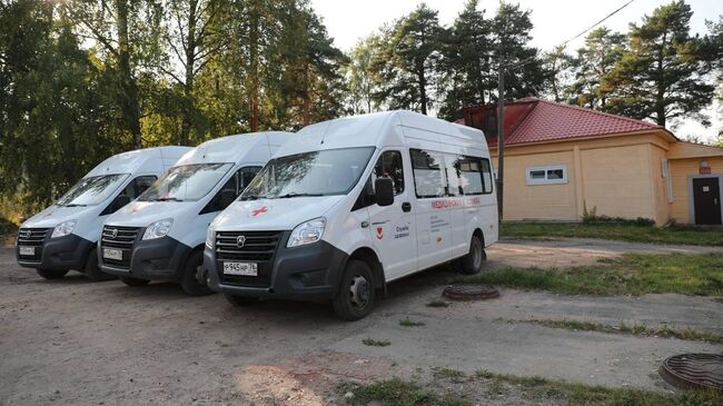  Территория Борисоглебской районной больницы в Ярославской области