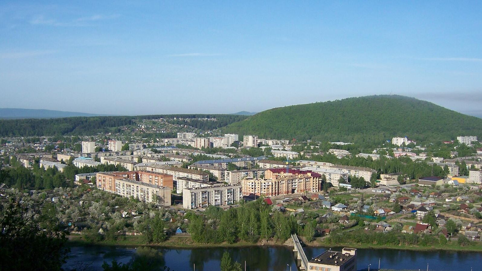 Вид на город Аша - РИА Новости, 1920, 27.06.2025