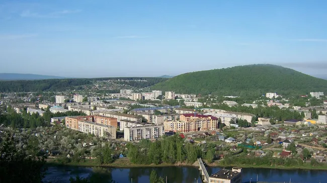 Вид на город Аша