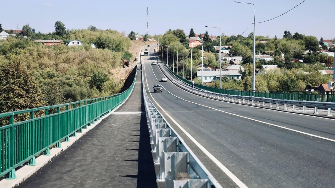 Ремонт Аргамаченского моста в Липецкой завершится в ноябре - РИА Новости, 1920, 05.09.2024