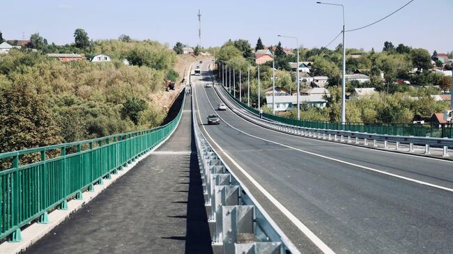 Ремонт Аргамаченского моста в Липецкой завершится в ноябре