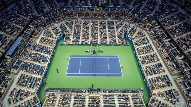 Теннисный корт US Open