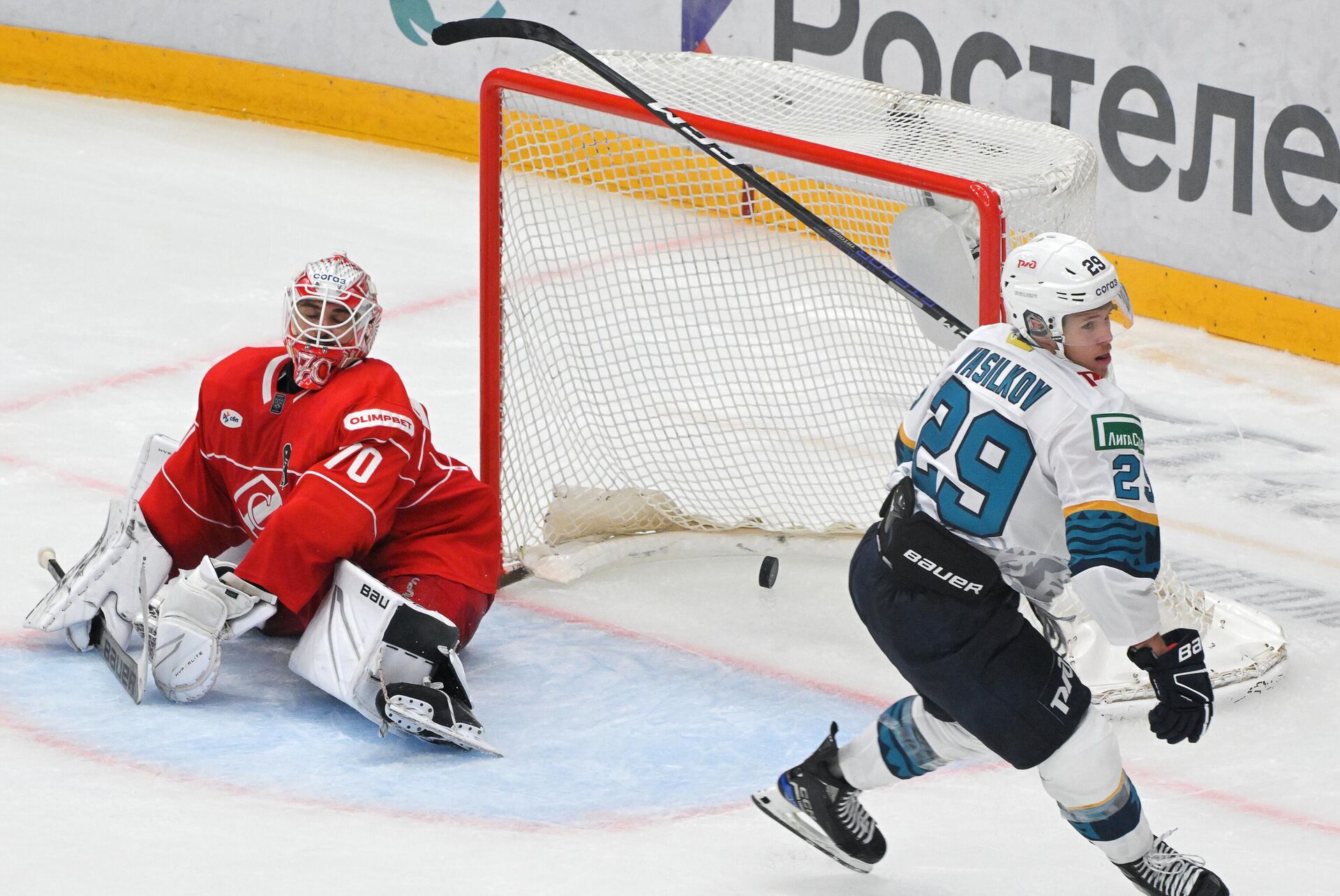 Эпизод из матча Спартак - Сочи - РИА Новости, 1920, 20.02.2025