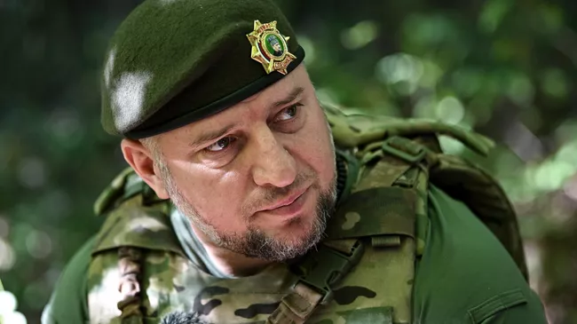 Командир спецназа Ахмат, заместитель начальника главного военно-политического управления Минобороны РФ генерал-майор Апти Алаудинов