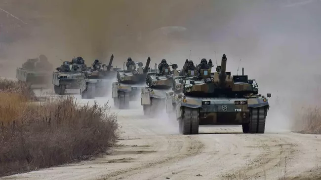 Южнокорейские боевые танки К2