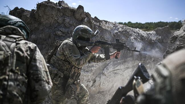 Российские военнослужащие