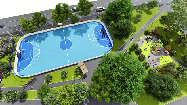 Хоккейная площадка