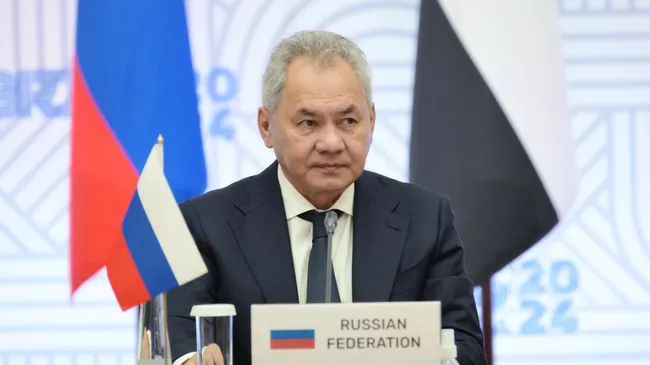 Секретарь Совета безопасности РФ Сергей Шойгу
