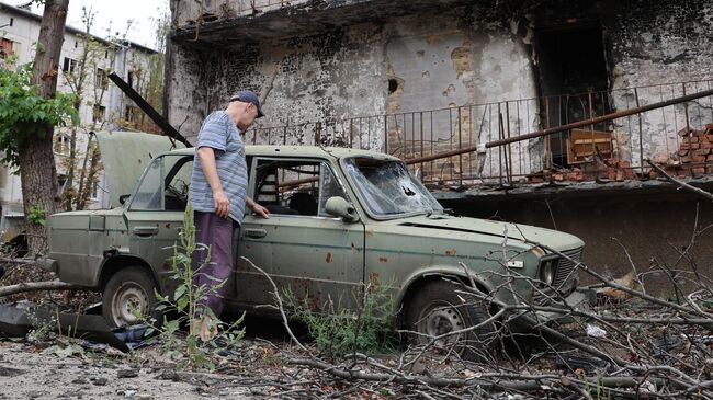 Освобожденная Красногоровка в ДНР Освобожденная Красногоровка в ДНР