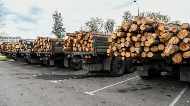 Вторую колонну с пиломатериалами направило Верхневолжье в зону СВО