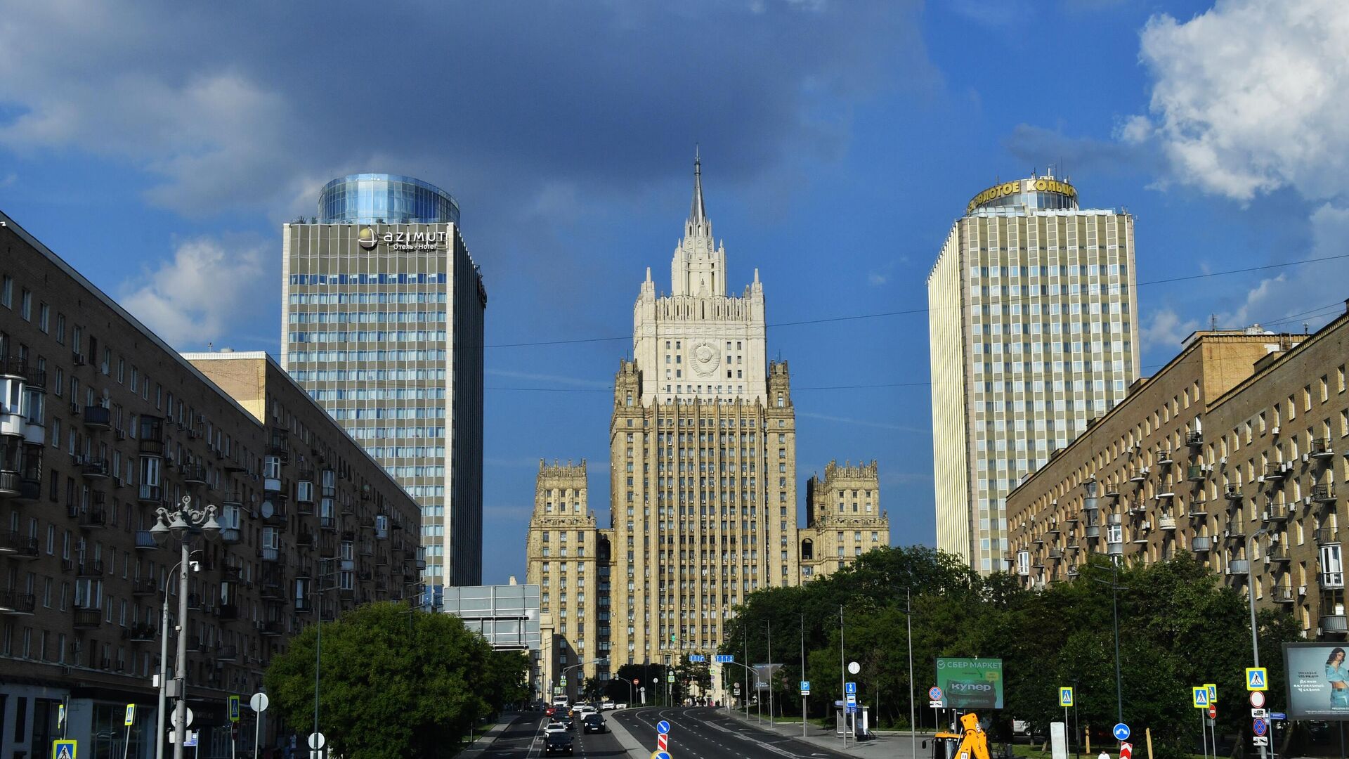 Здание Министерства иностранных дел России в Москве - РИА Новости, 1920, 20.10.2024