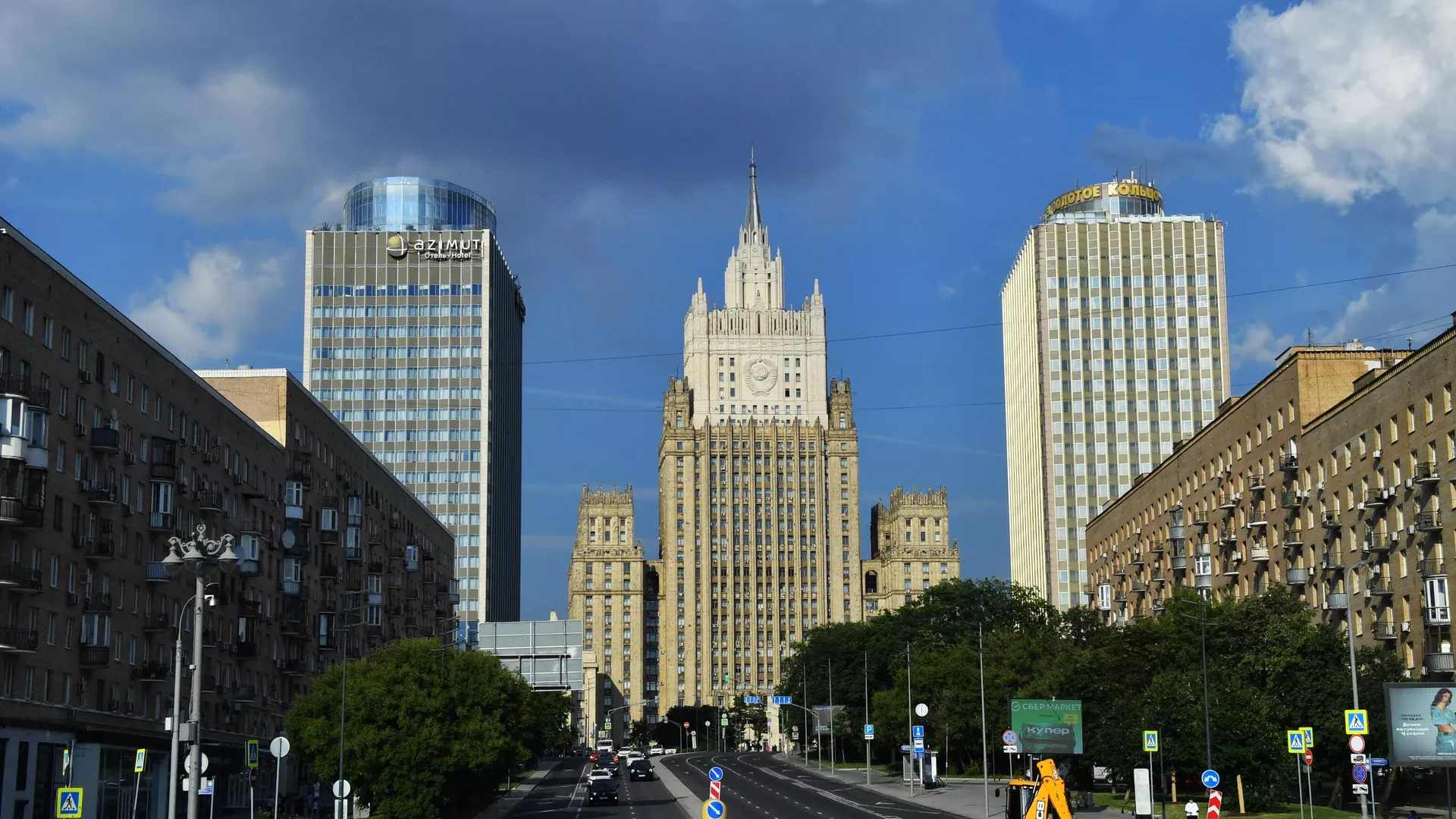 Здание Министерства иностранных дел России в Москве - РИА Новости, 1920, 31.10.2024