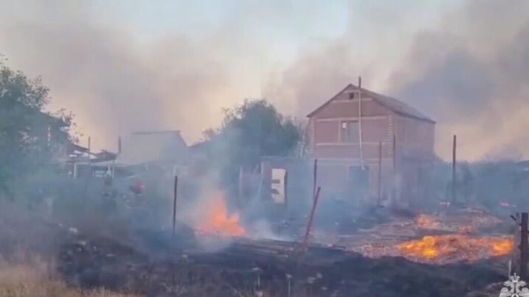 Для жителей домов, пострадавших от пожара в Ростовской области, открыли ПВР