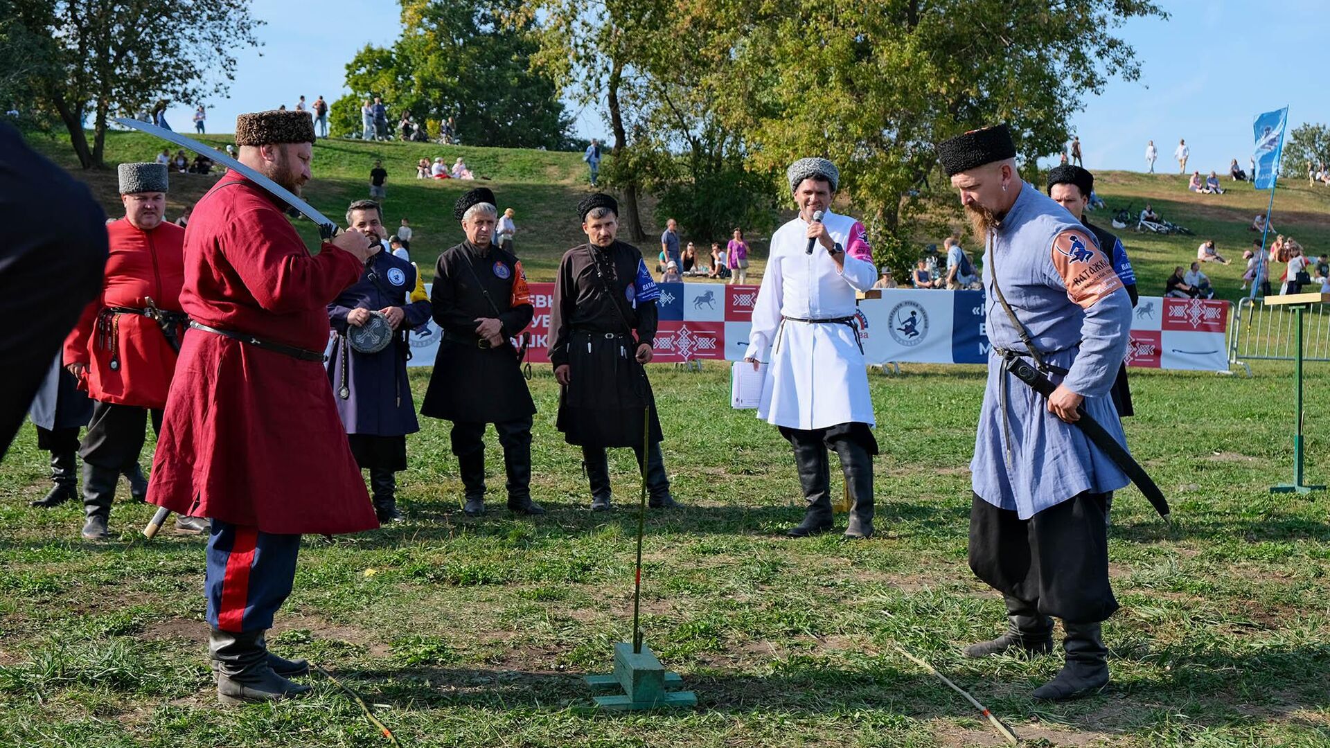 Фестиваль Казачья станица Москва в музее-заповеднике Коломенское - РИА Новости, 1920, 16.09.2024