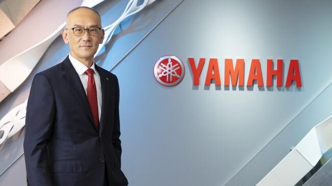 Президент компании Yamaha Motors Ёсихиро Хидака