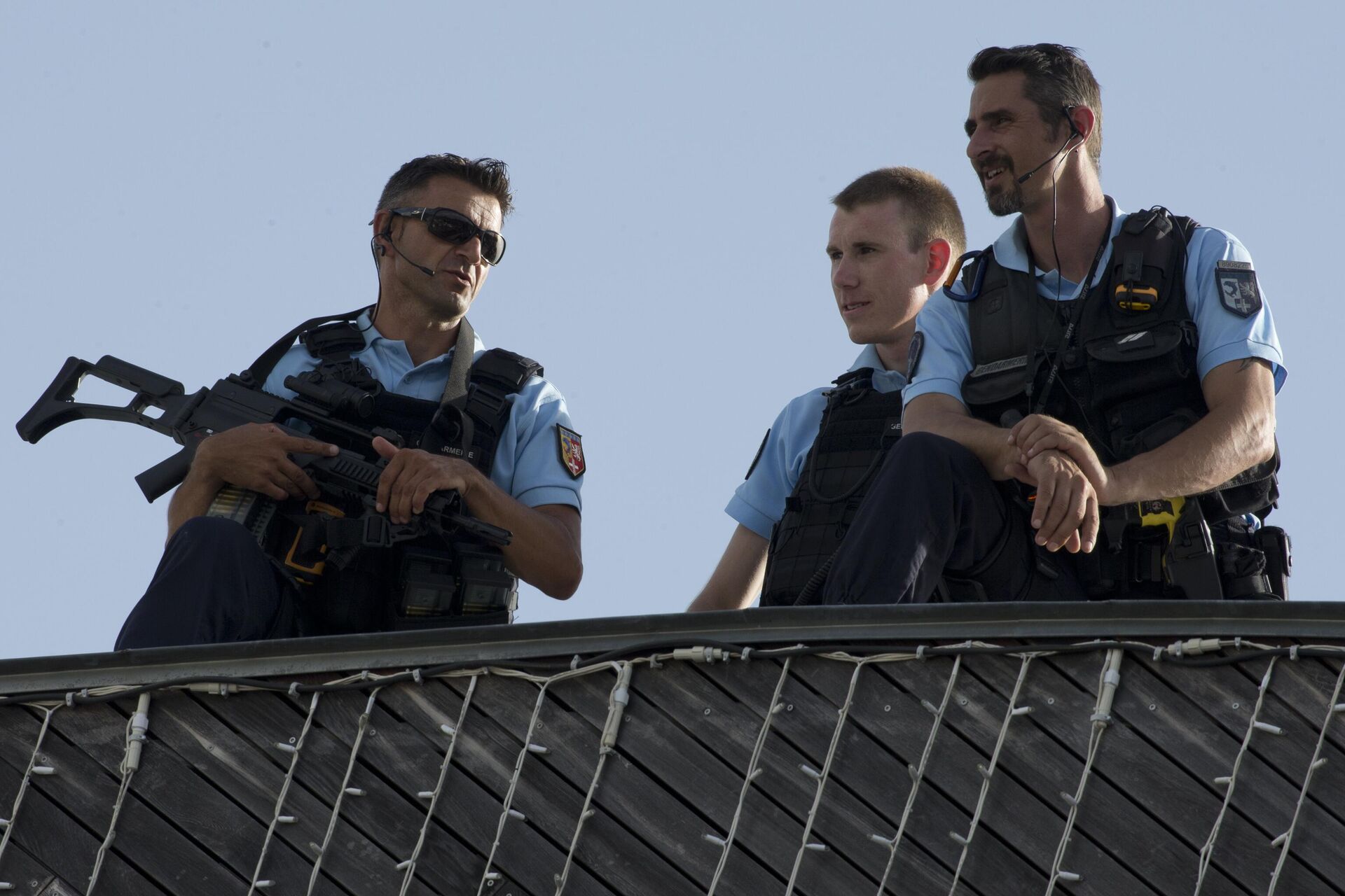 Сотрудники жандармерии Франции Сотрудники жандармерии Франции - РИА Новости, 1920, 26.11.2025