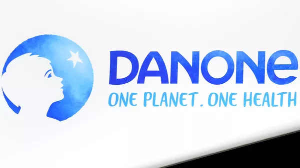 Логотип  Danone