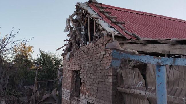 Последствия атаки со сторон ВСУ в Белгородской области