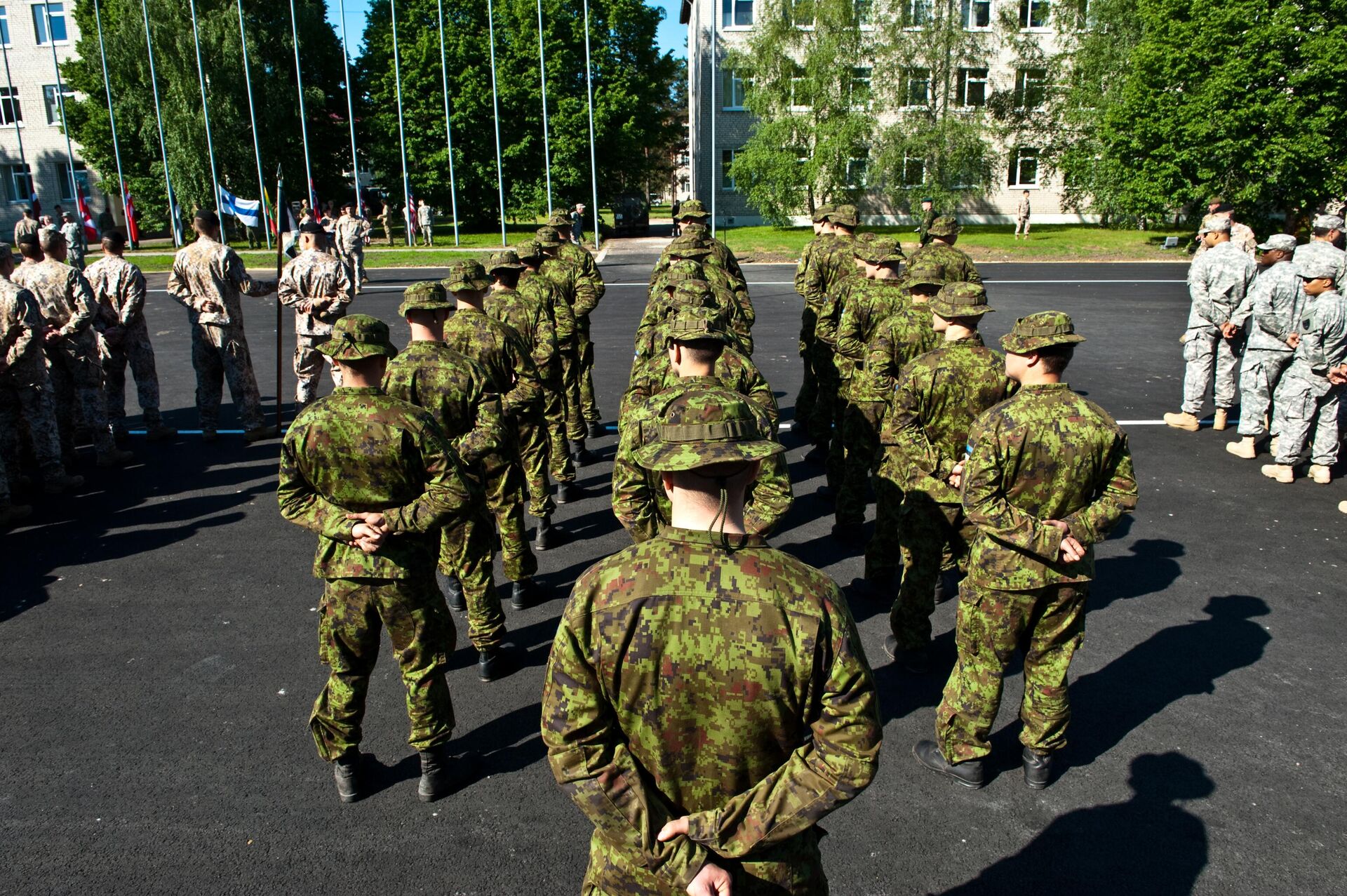 Финские военнослужащие во время учений НАТО - РИА Новости, 1920, 27.06.2025