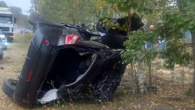 На месте ДТП в Нижегородской области