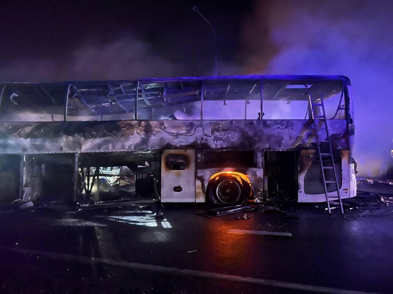 ДТП с участием пассажирского автобуса и грузовика в станице Старокорсунской на Кубани - РИА Новости, 1920, 29.09.2024