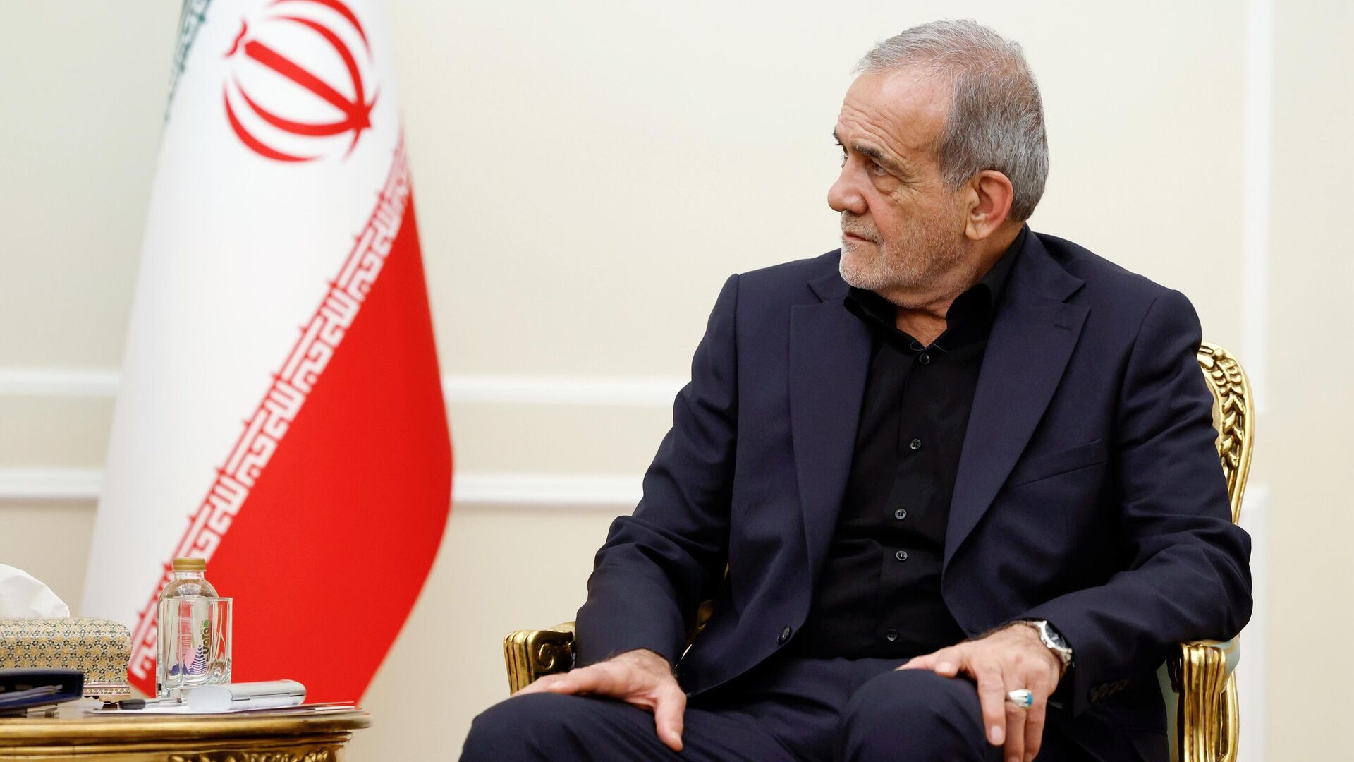 Президент Ирана Масуд Пезешкиан Президент Ирана Масуд Пезешкиан - РИА Новости, 1920, 27.02.2025