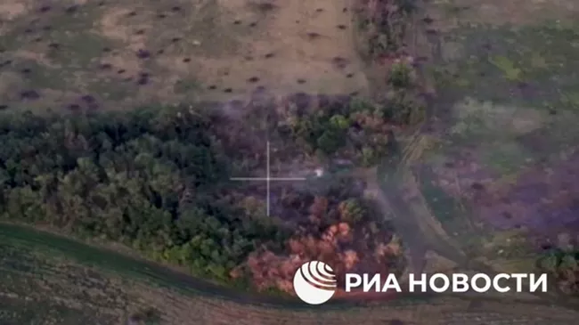 Уничтожение склада с боеприпасами ВСУ под Часовым Яром