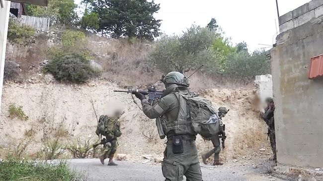 Израильские военные на юге Ливана