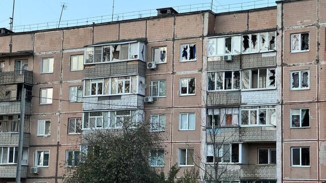 Последствия обстрела Белгородской области со стороны ВСУ