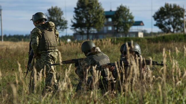 Украинские военнослужащие