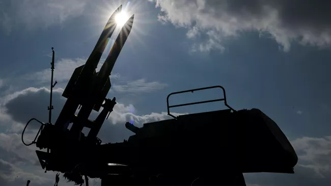 Зенитный ракетный комплекс Бук-М2 в зоне СВО