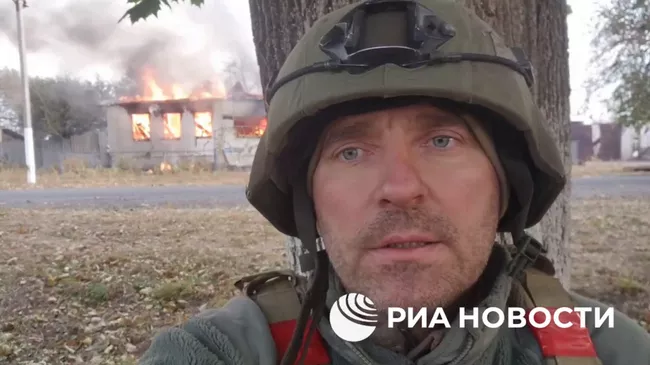 Пожар в частном доме в населенном пункте Снагость после удара дроном-камикадзе ВСУ