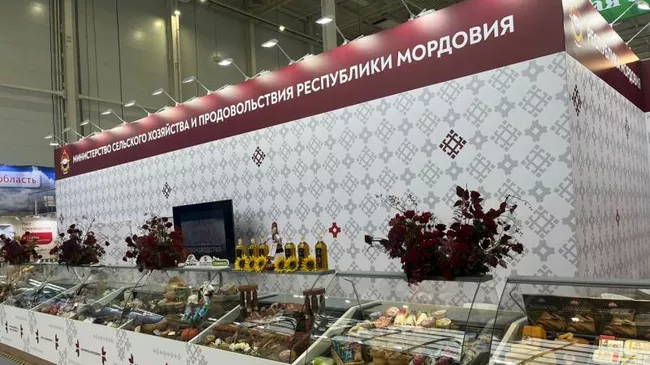 Продукция Мордовии на выставке Золотая осень - 2024