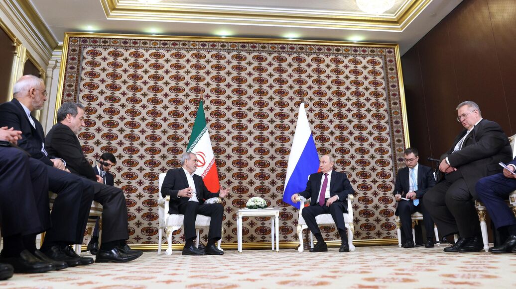 Переговоры Путина и Пезешкиана завершились