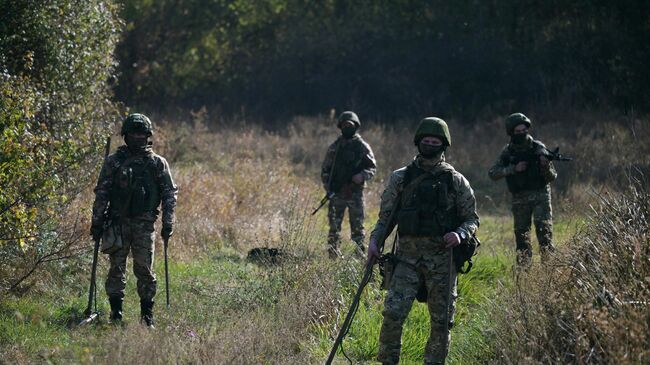 Российские военнослужащие