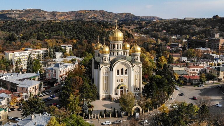 Свято-Никольский собор в городе Кисловодске