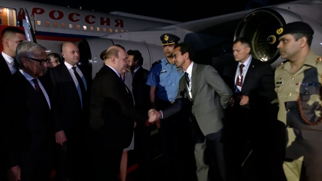 Мишустин прилетел в Пакистан на заседание глав правительств стран ШОС