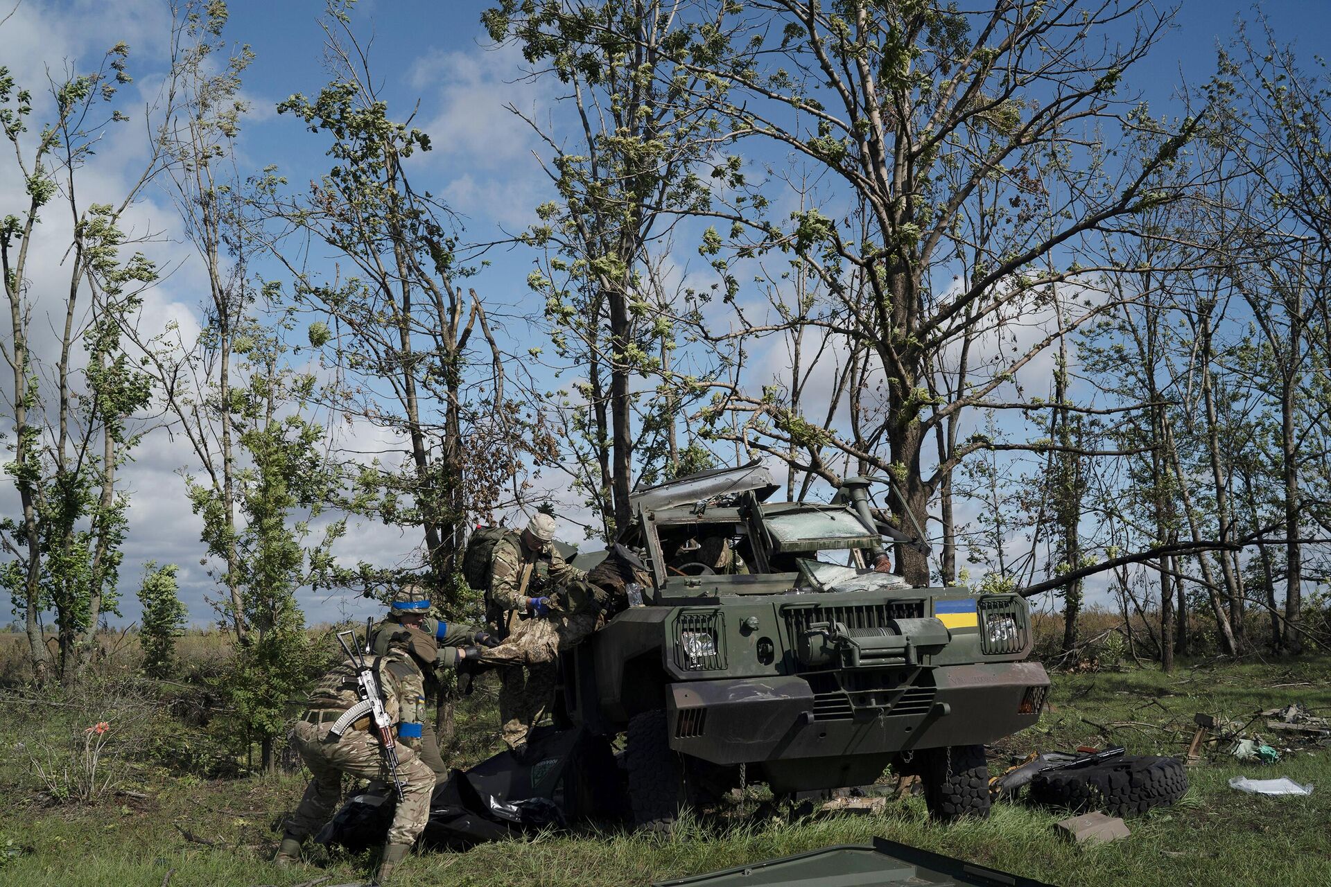 Украинские военные в Харьковской области - РИА Новости, 1920, 22.10.2024